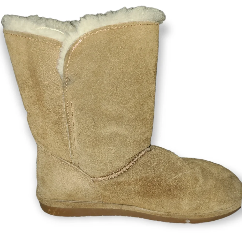 BearPaw Abigail Mid Calf Tan Boot